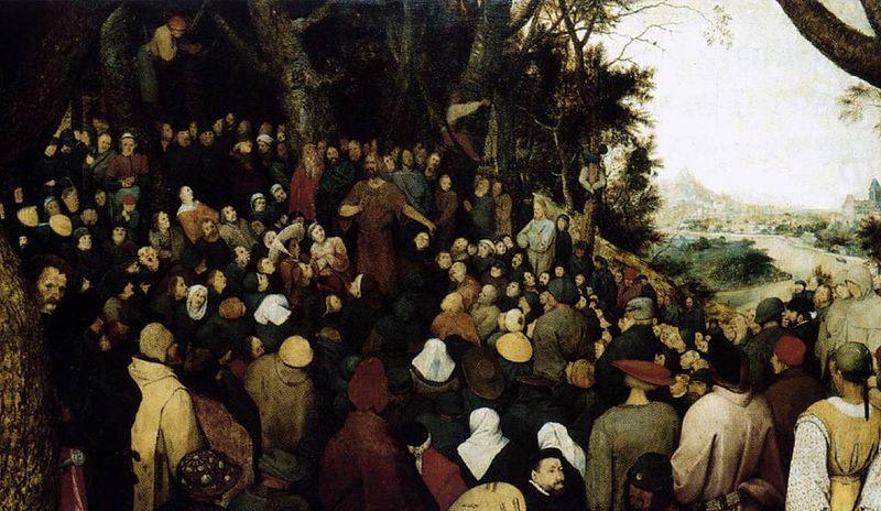 Pieter Bruegel the Elder The Sermon of St John the Baptist china oil painting image